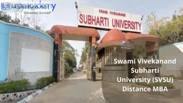 Swami Vivekanand Subharti University (SVSU) Distance MBA