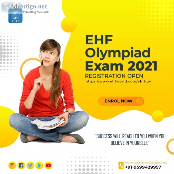 Get enroll with english olympiad examination 2021