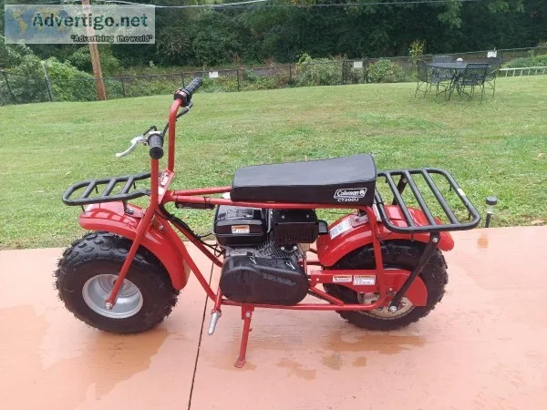 Coleman powersports CT200U gas powered trail mini-bike