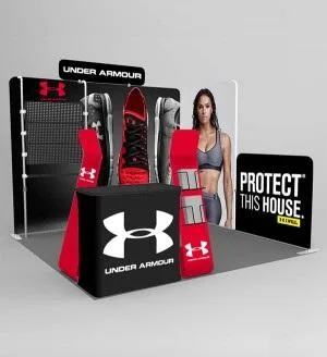 Affordable Exhibit Display  Pop Up Booth Display Solution