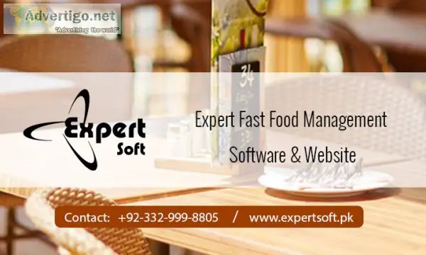 Restaurant management software | fast food website - expert soft