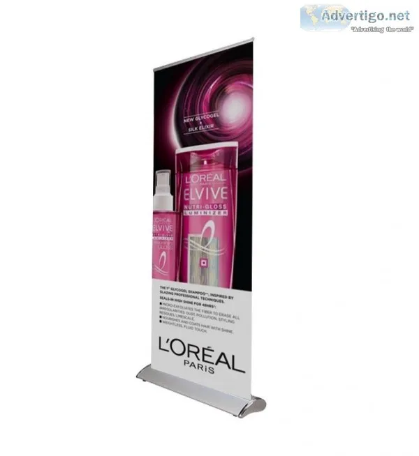 Buy Now Best Quality Roll Up Banner Canada with Custom Graphic