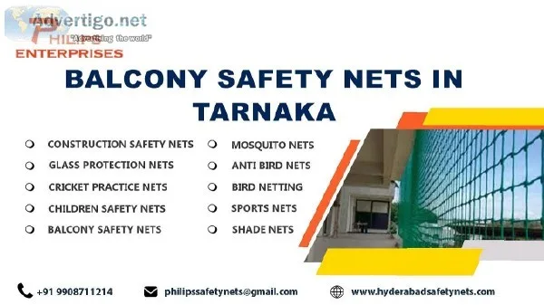Balcony Safety Nets in Tarnaka