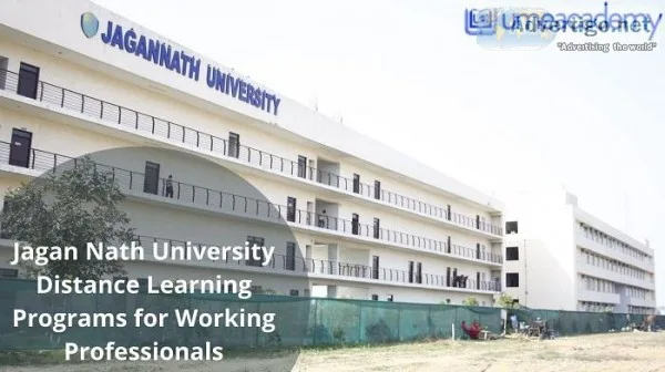 Jagan Nath University Distance Learning Programs for Working Pro