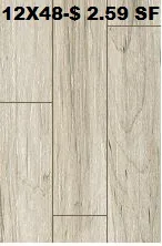 Porcelain wood tile