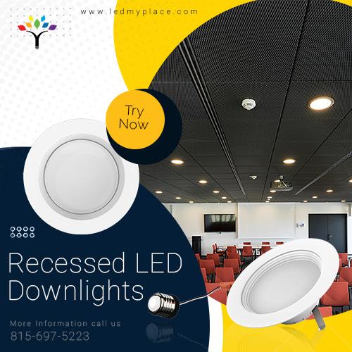 Shop Recessed LED Downlights to illuminate roomoffice light