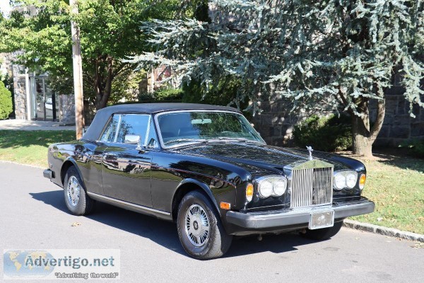 23979  1982 Rolls-Royce Corniche Convertible