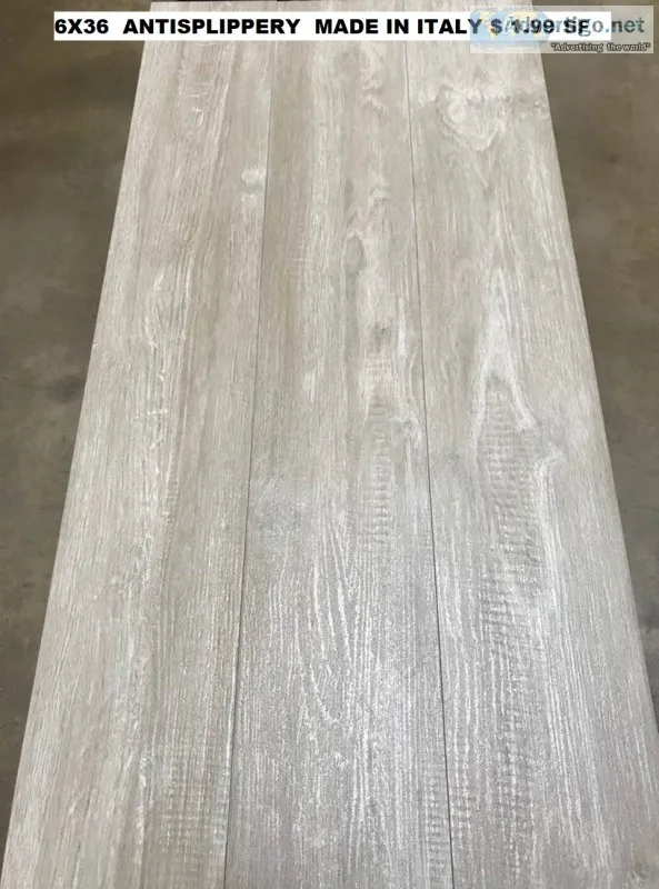 Porcelain wood tile