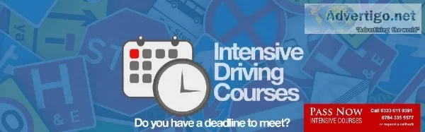 Pass Your Driving Test with One Week Intensive Driving Lessons