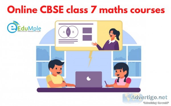 Online CBSE class 7 maths courses