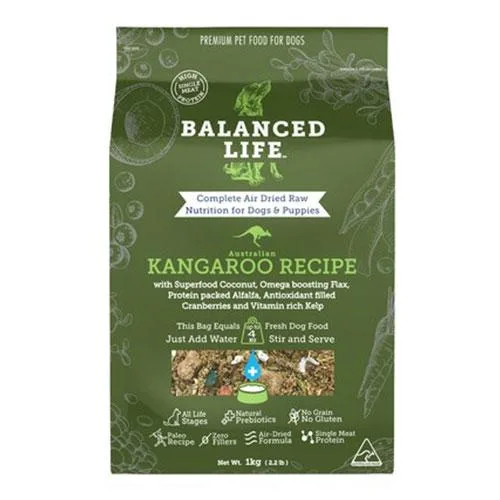 Balanced Life Dry Dog Food Kangaroo Online  DiscountPetCare