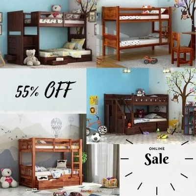 Diwali sale on bunk bed for kids online in delhi upto 70% off
