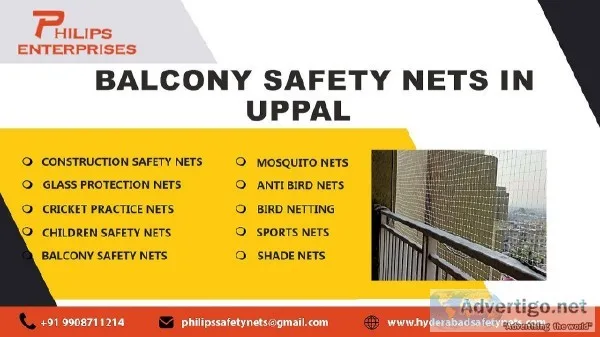Balcony Safety Nets in Uppal