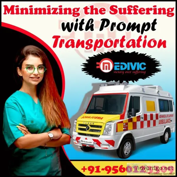 Ventilator and Cardiac Ambulance Service in Hajipur Patna by Med