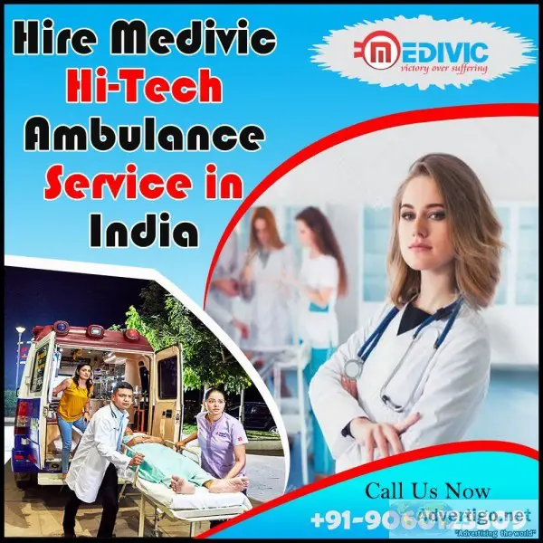 ICU and CCU Ambulance Service in Boring Road Patna by Medivic