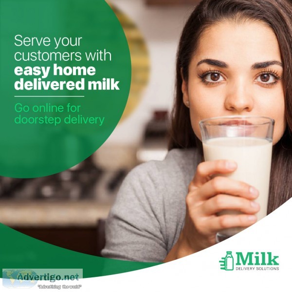 Milk delivery app development