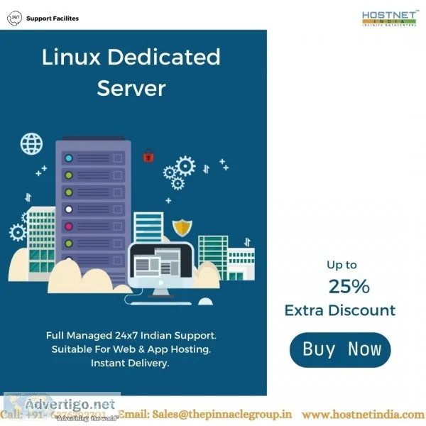Low cost linux dedicated server