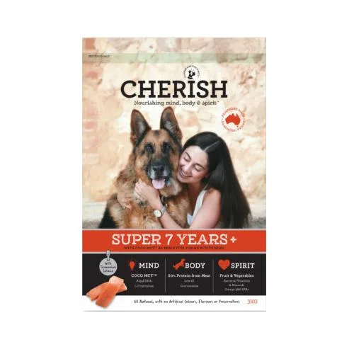 Cherish Super 7 Years Salmon And Chicken Dry Dog Food