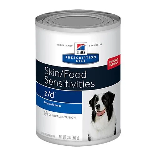 Hill s Prescription Diet zd SkinFood Sensitivities Cans Dog Food