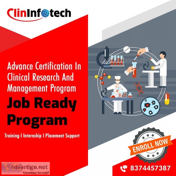 Job oriented internship based clinical research training - clini