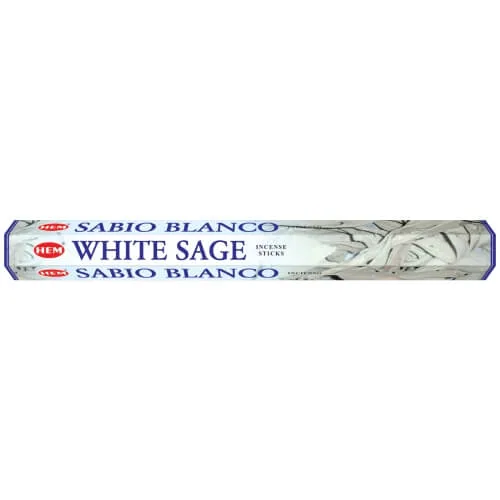 Premium white sage incense sticks