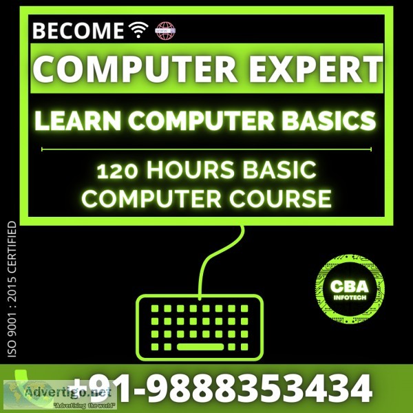 Best basic computer courses in gurdaspur at cba infotech