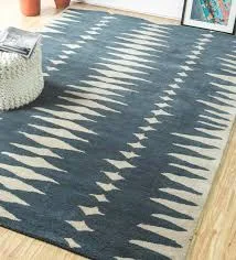 Attractive hand-woven carpet on pepperfry