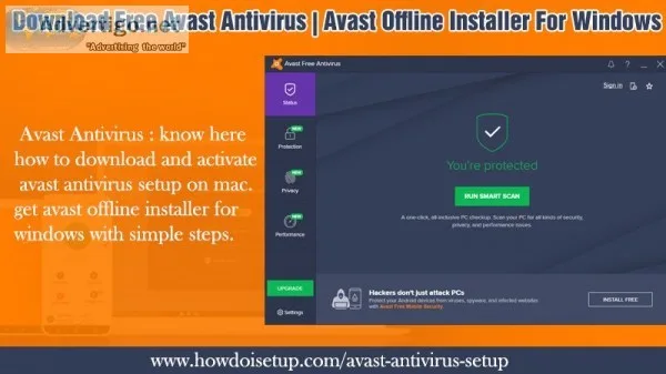 How to download avast offline install?