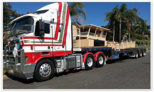 Flatbed Truck With Crane Rental  Otmtransport.com.au