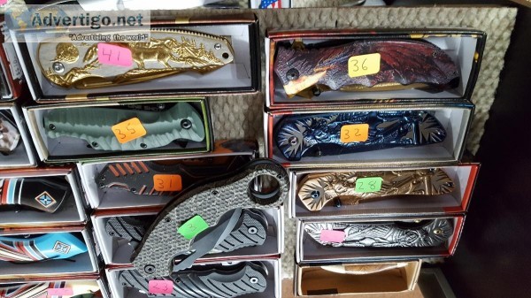 pocket knives 5 each