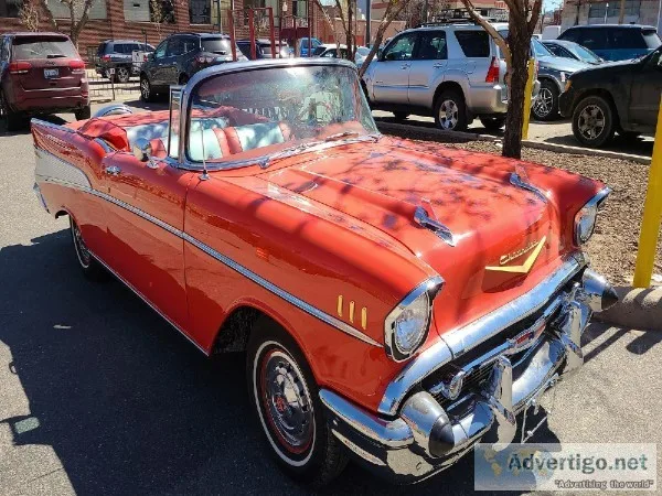 1957 Chevrolet Bel Air Convertible wOptional Continental Kit
