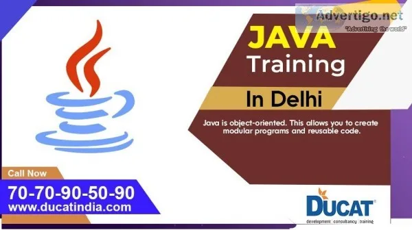 Best Training Course for Java in Delhi  Java Training Institute 