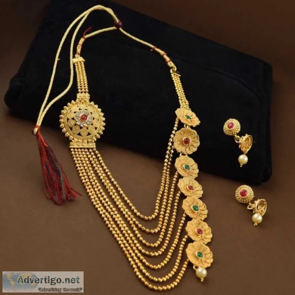 Buy designer artificial necklace set online