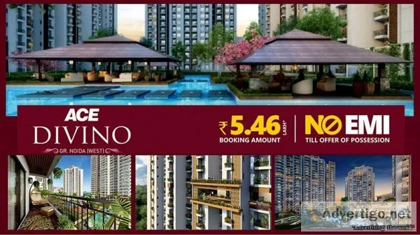 234 bhk premium apartments in Ace Divino at Noida Extension.