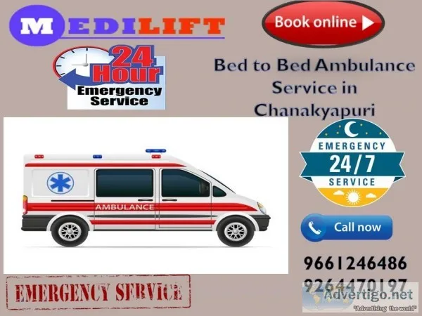 Now Get Assured for Safety with Medilift Ambulance Service in Ch