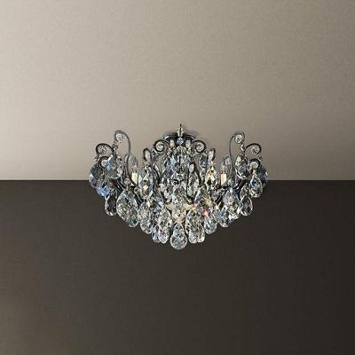 Buy Schonbek 3785 Renaissance 8 Light Ceiling Mount  Flush Mount