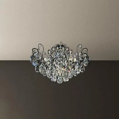 Buy Schonbek 3785 Renaissance 8 Light Ceiling Mount  Flush Mount