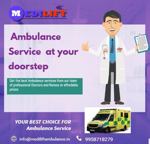 Prestigious Medical Ambulance Service in Sipara Patna- Medilift