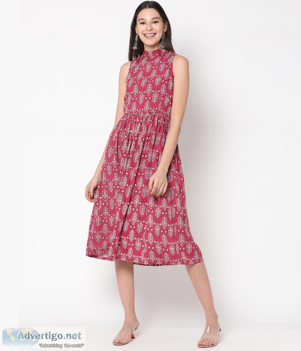 Buy Sleeveless Kurtis for women online in India |  My Closet Sto