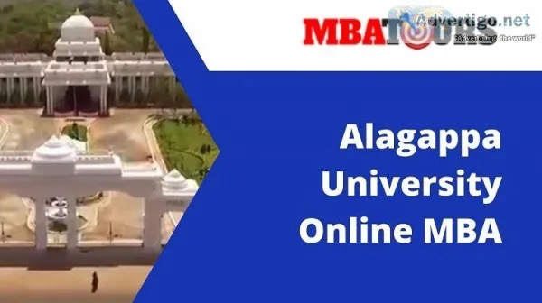Alagappa University Online MBA