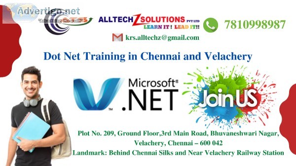 Dot Net Training institute in Velachery