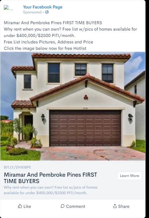 Free List of Miramar FL Homes For Sale