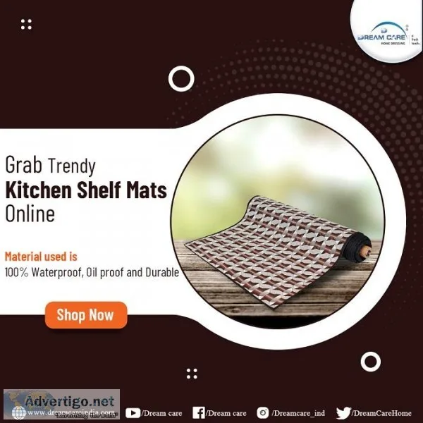 Grab Trendy Kitchen Shelf Mats Online