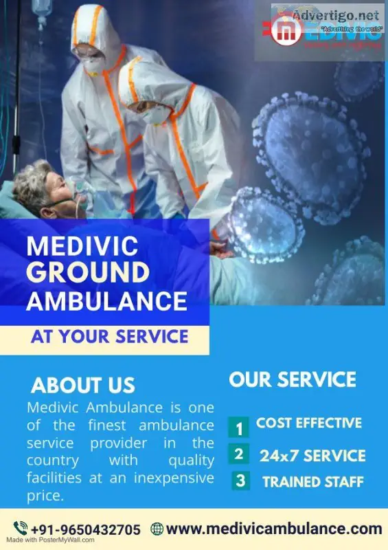 Medivic Ambulance Service in Sealdah Kolkata Cost Effective Serv