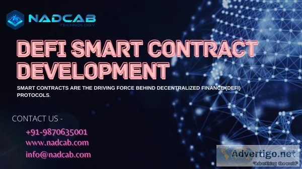 Defi smart contract