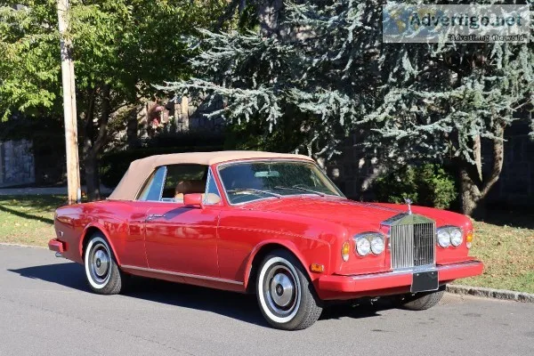 24034 1979 Rolls-Royce Corniche Convertible