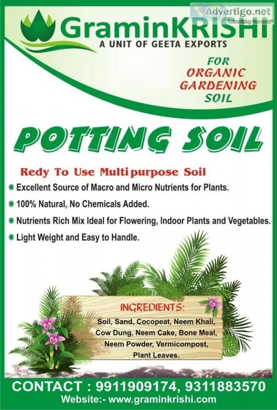 Potting Soil near gaur city Noida