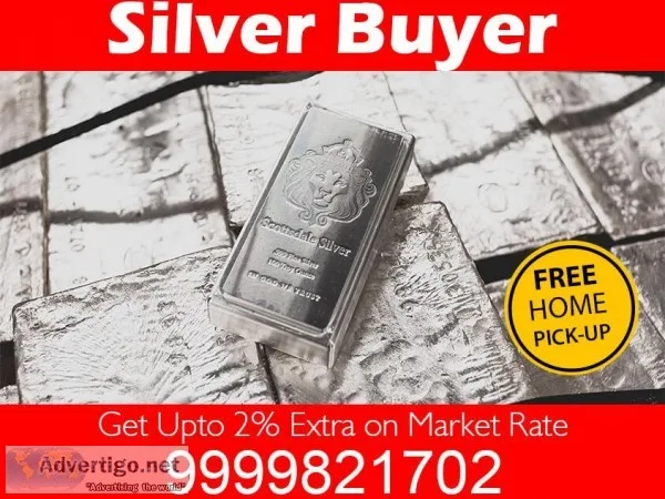 Cash For Silver In Noida  Sell Silver Near Me