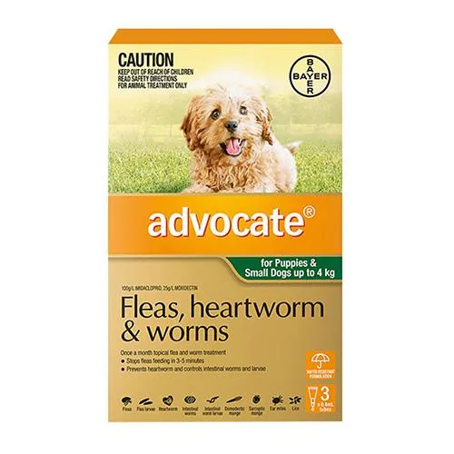 Advocate For Dogs  Flea Tick and Heartworm Treatment