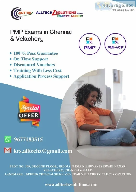 PMP Certification in Chennai and Velachery